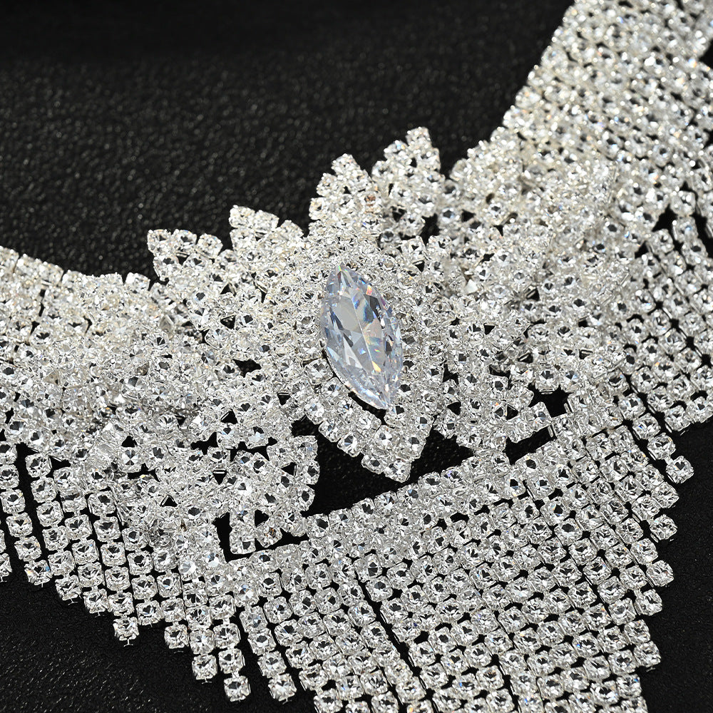 Diamond Cascade Luxurious Jewelry Set