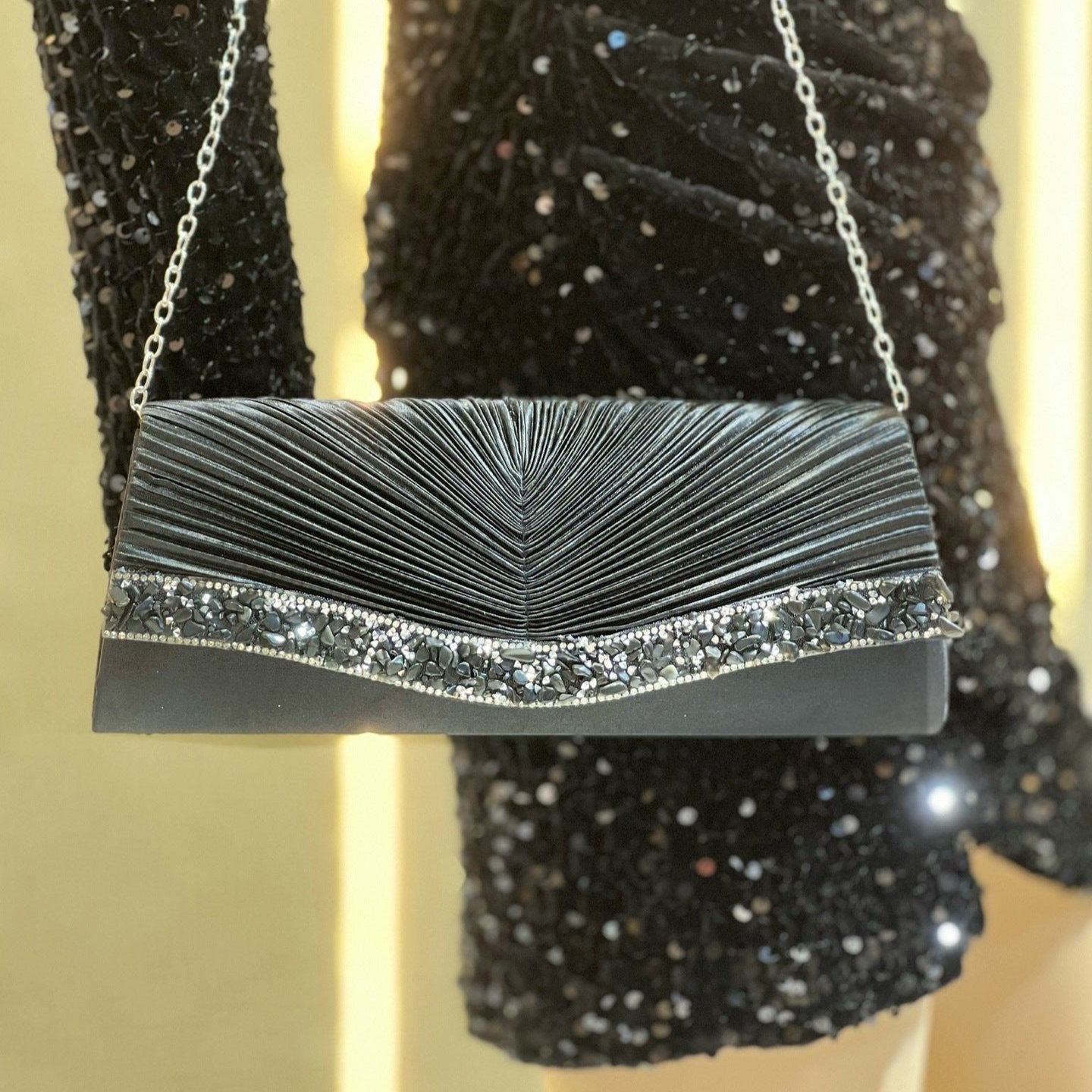 Brilliant and Elegant Gemstone Clutch